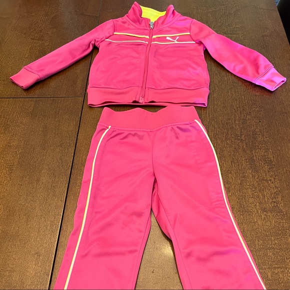 Puma Girls Track Suit - Picture 1 of 7